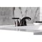Kingston Brass Mini-Widespread Bathroom Faucet with Pop-Up Drain, Oil Rubbed Bronze KB8955CML - alternate 3