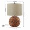 Jonathan Y Camilo 21.5" Modern Coastal Woven Rattan Globe LED Table Lamp, Brown JYL6514A - alternate 7