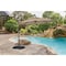 Living Accents 10 ft. Tiltable Taupe Offset Umbrella YQ003G31-TP - alternate 4
