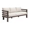 Homeroots 81" White Polypropylene Sofa 667657 - alternate 8