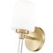 Z-Lite Henri Modern Gold 1 Light Wall Sconce 7700-1S-MGLD - alternate 5