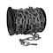 Mr. Chain 3" x 60' Silver Plastic Safety Chain - Reel 80108 - alternate 1
