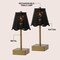 Jonathan Y Willow 11 in. Coastal Bohemian Metal and Rattan Tapered Cordless Rechargeable Integrated Dimmab, 2PK JYL5514C-SET2 - alternate 8
