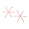 Mytee Products 6 Arms Rubber Spider Bungee for Truck Chains - Sold in Pairs, 4PK SBT-21x4 - alternate 4