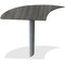 Mayline Curved Desk Medina Curved Desk Extension, Gray, 47" Wx28" D, 28" D X 29-1/2" H, 47" W X MNEXTLLGS - alternate 1