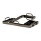 Homeroots Set of Two Pewter Aluminum And Mirrored Glass Handmade Serving Trays 625662 - alternate 4