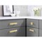 Amerock Calathea 1-1/4 in 32 mm Center-to-Center Brushed Gold Cabinet Pull BP10132BGL - alternate 3