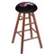 Holland Bar Stool Co Oak Bar Stool, Medium Finish, Southern Illinois Seat RC30OSMed - alternate 1
