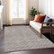 Homeroots 9' X 12' Taupe And Beige Geometric Washable Indoor Outdoor Area Rug 596217 - alternate 6