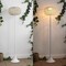 Jonathan Y Jaemin 58" Modern Coastal Faux Rattan Integrated LED Solar Powered Floor Lamp, White/Cream JYL2601B - alternate 7