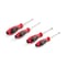 Tekton Phillips and Slotted Screwdriver Set, 4 IN Shanks, 4-Piece, #1-#2, 5.5-6.5 mm DWZ90005 - alternate 3