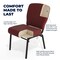 Flash Furniture Advantage Signature Elite Maroon Church Chair, 20" Wide PCRCB-104 - alternate 4