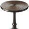 Homeroots 22" Bronze Metal Round Pedestal End Table 634877 - alternate 4