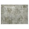 Homeroots 2' X 3' Green Abstract Washable Non Skid Indoor Outdoor Area Rug 564224 - alternate 6