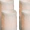 Homeroots Set of Four Off White Flameless Pillar Candles, 4PK 517650 - alternate 3