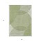 Homeroots 3' X 5' Green And Ivory Geometric Washable Indoor Outdoor Area Rug 597625 - alternate 6