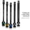 Neiko Torque Limiting Extension Bar, 10-Piece Set, 1/2'' Drive, 8'' Length, 65 to 150 Ft-Lbs 02459A - alternate 4