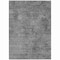 Homeroots 9' X 12' Gray And Smoky Black Abstract Washable Indoor Outdoor Area Rug 609320 - alternate 7