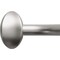 Zenith Zenna Home Curved 60'' To 72'' Adjustable Fixed Shower Rod in Brushed Nickel 35603BN06 - alternate 1