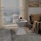 Leisuremod Azure 17 in Modern Round Fiberstone Side Table, Weather-Resistant, Fully Assembled AST17GR - alternate 7