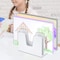 Acrimet 5 Section Incline File Sorter Desk Organizer Rack for Office Desktop Plastic White Color 225.2 - alternate 6