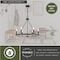 Vaxcel Russel 6 Light Matte Black and Weathered Gray Farmhouse Candle Wheel Chandelier H0274 - alternate 6