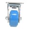 Vestil Polyurethane Swivel Caster 4 In. Diameter x 2 In. Width 617 Lb. Capacity Light Blue/Gray CST-KB-4X2PUP-S - alternate 5