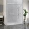 Anzzi 76in x 44-48 in. Frameless Sliding Shower Door in Polished Chrome , 3/8in Tempered Clear Glass SD-AZ21-01CH - alternate 7