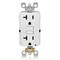 Leviton GFCI Receptacle, Outlet, White, 20A 125V GFNT2-FW - alternate 7