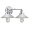 Jonathan Y July 17.5" 2-Light Industrial Farmhouse Metal Vanity Light, Chrome JYL7424A - alternate 7