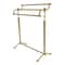 Kingston Brass 28" Freestanding Pedestal 3-Tier Towel Rack, Brushed Brass SCC2397 - alternate 1