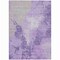 Homeroots 5' X 8' Plum And Purple Abstract Washable Indoor Outdoor Area Rug 616323 - alternate 6