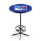 Holland Bar Stool Co 42" Black New York Rangers Pub Table L216B4236NYRang - alternate 1