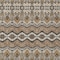 Homeroots 3' X 5' Taupe Brown And Ivory Moroccan Washable Indoor Outdoor Area Rug 594352 - alternate 5