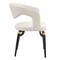 Leisuremod Entice PU Leather Dining Chair with Iron Legs, 2PK EC60CR2 - alternate 6