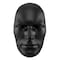 Homeroots 28" X 17" Black Face Resin Oval Hanging Dimensional Sculpture 558372 - alternate 5