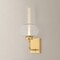 Hudson Valley Lighting Rossman 1 Light Wall Sconce in Aged Brass Finish 4831-AGB - alternate 4