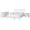 Baxton Studio Callison Bedroom Set, White, Queen 271-14735-14743-14737-14737-ZORO - alternate 1