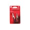 Gb Alligator Clip, 7/16 in Jaw Opening, 22 to 14 AWG Wire, Black/Red Pair 14-077 - alternate 3