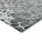 Homeroots 10' X 14' Gray Silver And Charcoal Abstract Washable Indoor Outdoor Area Rug 582523 - alternate 6