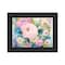 Homeroots Fresh Florals Black Framed Print Wall Art 529924 - alternate 1