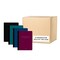 Roaring Spring Case of Assorted Color Poly Flex Comp Notebooks, Wide Ruled, 70 sht, 9.75"x7.75", Flexible Covers, PK24 77290cs - alternate 1