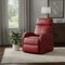 Homeroots 28" Red Tufted Faux Leather Power Lift Assist Recliner 285713 - alternate 3