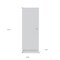 Homeroots 47in White Wood Pantry Or Storage Closet 477655 - alternate 5