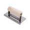 Marshalltown Stainless Steel Hand Edger, Concrete Edger, Straight End, 6 x 3 1/2 inch Edger, 3/8 inch Radius CE505S - alternate 3