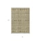 Homeroots 8' X 10' Sage Ivory And Beige Geometric Washable Indoor Outdoor Area Rug 612217 - alternate 6