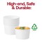 Smarty Had A Party 12 oz. Squat Paper Soup Cups, 1000PK 612-CASE - alternate 6