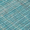 Homeroots 8' Teal Blue Gray And Brown Round Striped Washable Indoor Outdoor Area Rug 597435 - alternate 4