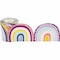 Teacher Created Resources Oh Happy Day Rainbows Die-Cut Rolled Border Trim, 50 Feet/Roll, PK3 TCR8928 - alternate 1