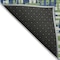 Homeroots 10' X 14' Navy Blue Green And Ivory Abstract Washable Indoor Outdoor Area Rug 602580 - alternate 8